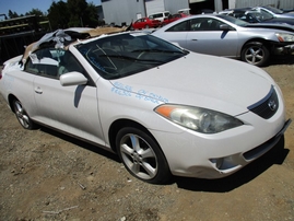 2004 TOYOTA SOLARA SE CONVERTIBLE WHITE 3.3L AT Z16326